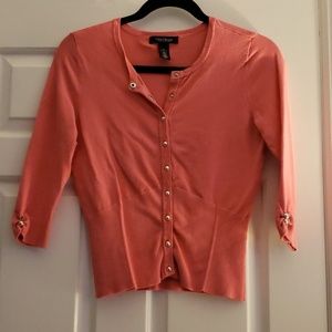 Coral cartigan